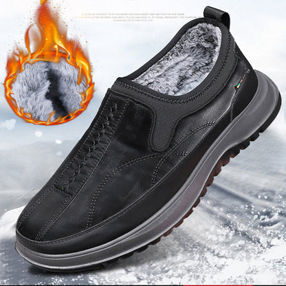 🔥Vente chaude🔥Chaussures d'hiver confortables et chaudes en peluche pour hommes (50 % de réduction)
