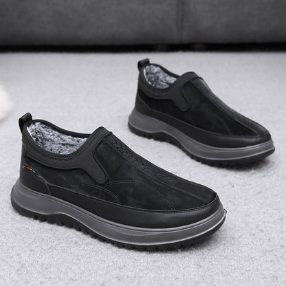 🔥Vente chaude🔥Chaussures d'hiver confortables et chaudes en peluche pour hommes (50 % de réduction)
