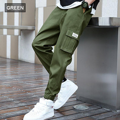 Men's Solid Color Casual Jogger Pants（50% OFF）