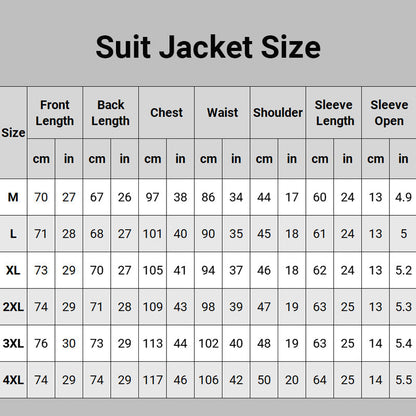 Men’s Slim Fit Formal Suit